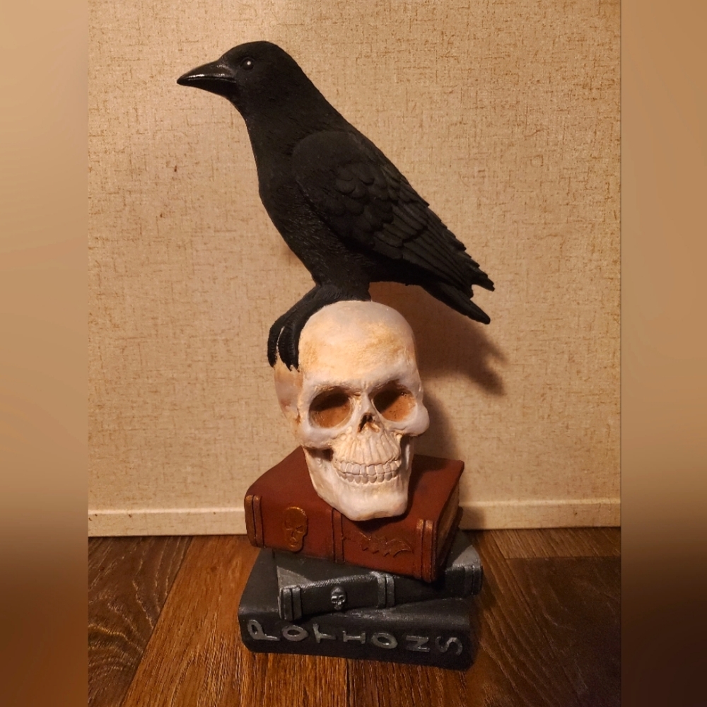 Raven Halloween decoration